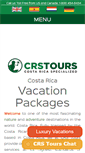 Mobile Screenshot of crstours.com